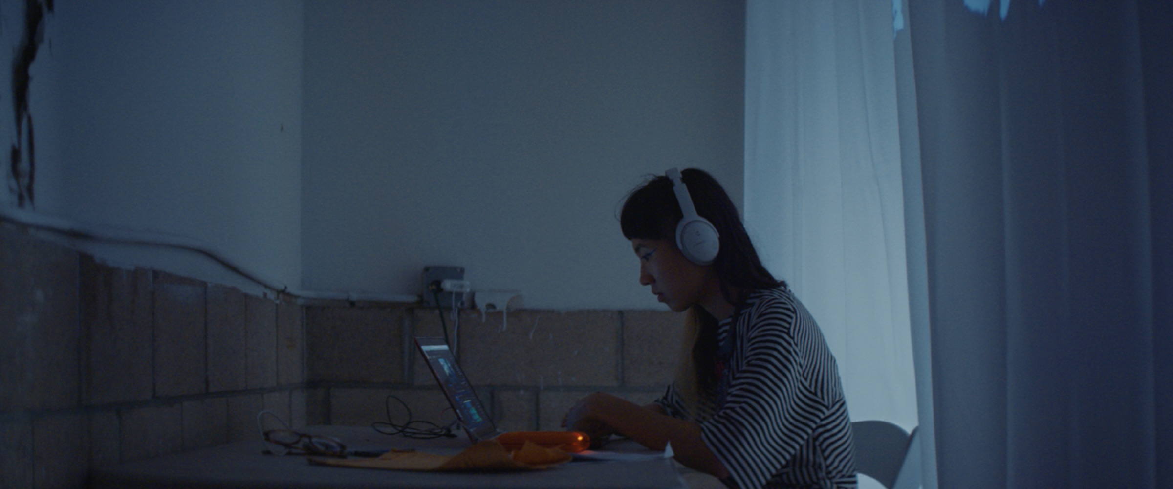 Artist at work in an Adobe Project 1324 studio